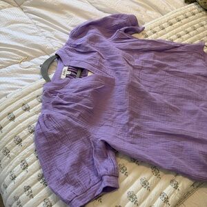Avara Lavender Tammy Top size small